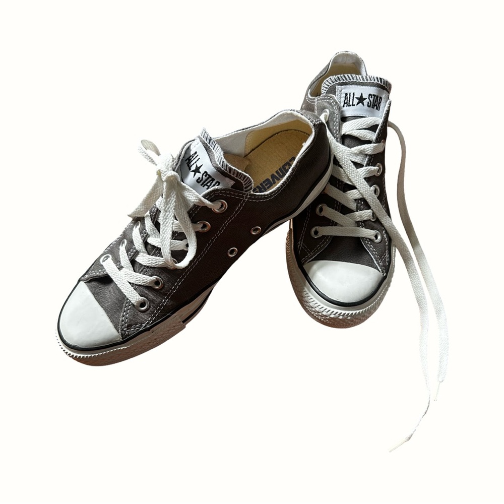 Converse Women's Gray Athletic Shoes